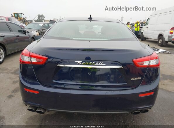 ZAM57XSA4K1325856 2019 MASERATI GHIBLI Dark Blue 