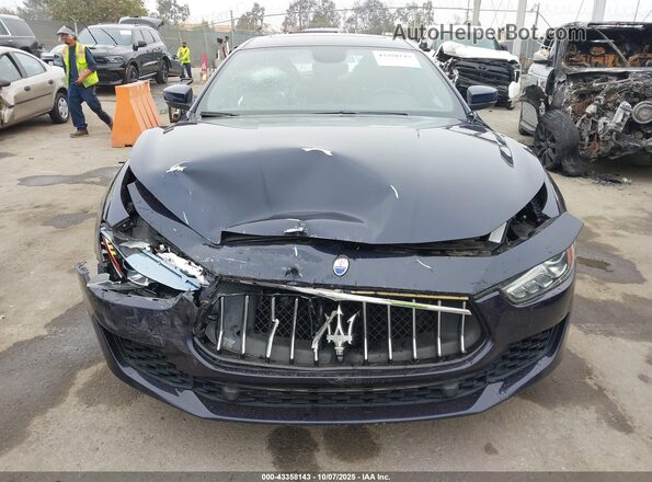 ZAM57XSA4K1325856 2019 MASERATI GHIBLI Dark Blue Вид щитка приборов