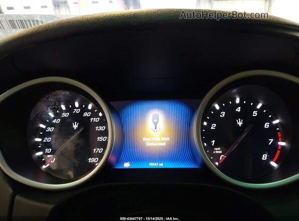 ZAM57XSA6G1171142 2016 MASERATI GHIBLI Black Vista de los asientos traseros