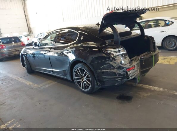 ZAM57XSA6G1171142 2016 MASERATI GHIBLI Black Trasero izquierdo