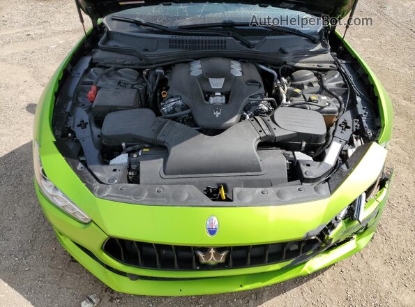 ZAM57XSA9K1320832 2019 MASERATI GHIBLI Green 