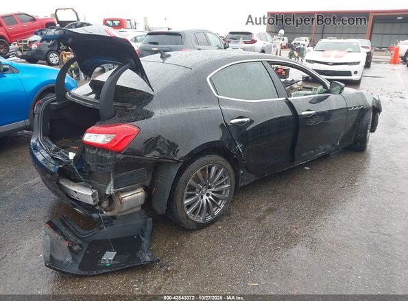 ZAM57XSAXJ1285006 2018 MASERATI GHIBLI Black Rear right