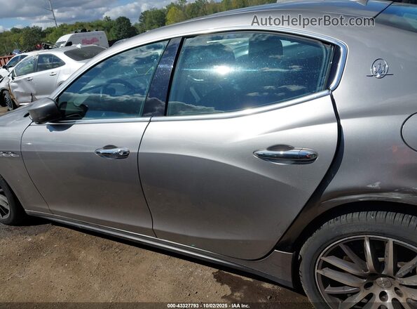 ZAM57YSA1M1357656 2021 MASERATI GHIBLI Gray სალონის 360-გრადუსიანი ხედი