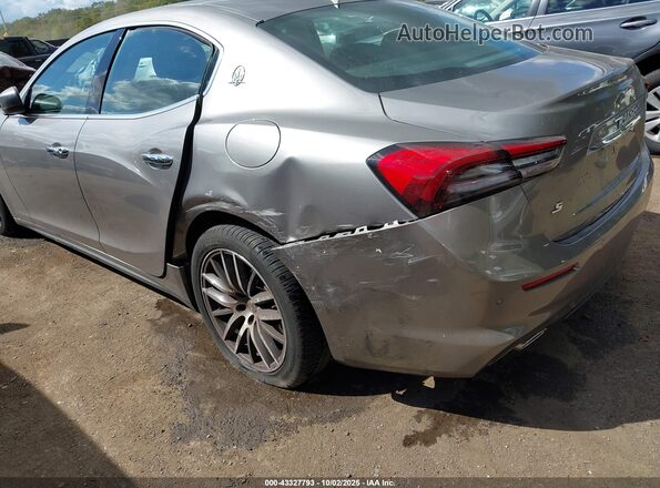 ZAM57YSA1M1357656 2021 MASERATI GHIBLI Gray წინა ხედი