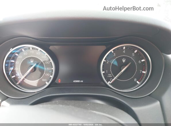 ZAM57YSA1M1357656 2021 MASERATI GHIBLI Gray უკანა სავარძლების ხედი