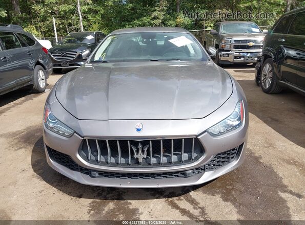 ZAM57YSA1M1357656 2021 MASERATI GHIBLI Gray ხელსაწყოთა პანელის ხედი