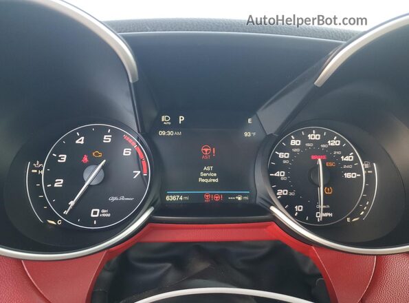 ZARFAEBN4J7582423 2018 ALFA ROMEO GIULIA Белый 