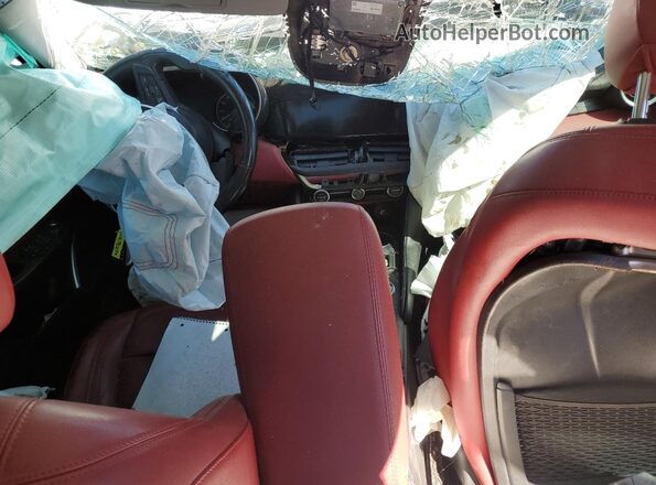 ZARFAMAN0L7632099 2020 ALFA ROMEO GIULIA White Առջևի վահանակի տեսք