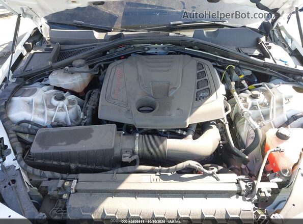 ZARFAMAN0L7636394 2020 ALFA ROMEO GIULIA Белый Вид сзади