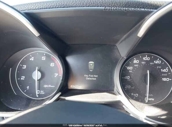ZARFAMAN0L7636394 2020 ALFA ROMEO GIULIA Белый Вид задних сидений