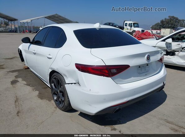 ZARFAMAN0L7636394 2020 ALFA ROMEO GIULIA Белый Задняя левая четверть