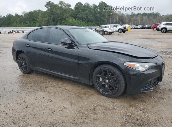 ZARFAMAN3M7641901 2021 ALFA ROMEO GIULIA Black Przód prawy