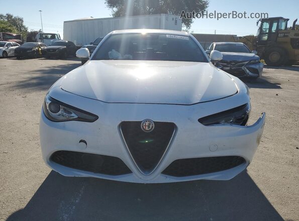 ZARFAMAN6M7646879 2021 ALFA ROMEO GIULIA White წინა ხედი