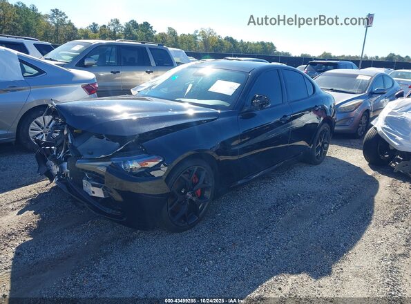 ZARFAMAN7L7635923 2020 ALFA ROMEO GIULIA Черный Передняя левая четверть