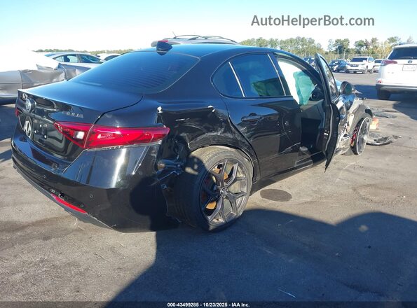 ZARFAMAN7L7635923 2020 ALFA ROMEO GIULIA Черный Задняя правая четверть