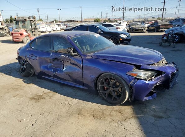 ZARFAMAN8L7637941 2020 ALFA ROMEO GIULIA Blue წინა მარჯვენა