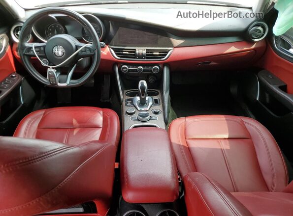 ZARFAMBN5L7636907 2020 ALFA ROMEO GIULIA Gray წინა პანელის ხედი