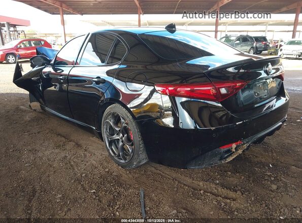 ZARFAMBN8L7626498 2020 ALFA ROMEO GIULIA Black Հետևի ձախ