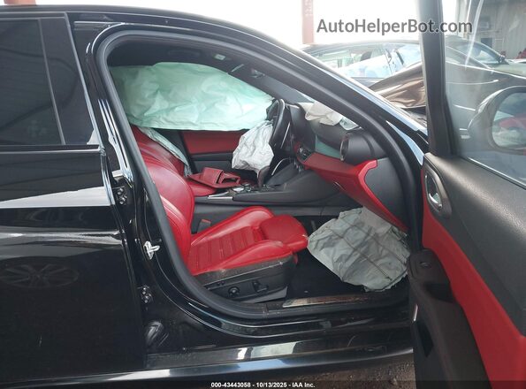 ZARFAMBN8L7626498 2020 ALFA ROMEO GIULIA Black Սալոնի դիմացի տեսք