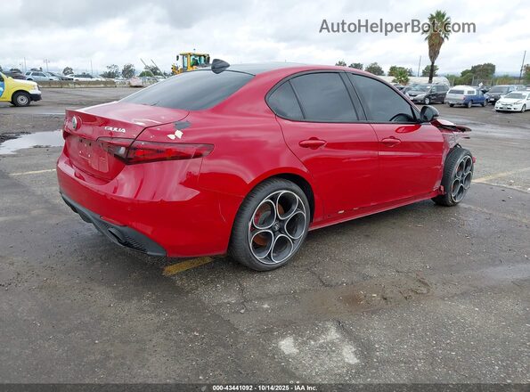 ZARFAMBN9P7669561 2023 ALFA ROMEO GIULIA Red Задня права чверть