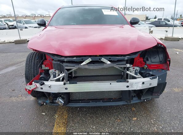 ZARFAMBN9P7669561 2023 ALFA ROMEO GIULIA Red Вид спереду