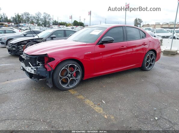 ZARFAMBN9P7669561 2023 ALFA ROMEO GIULIA Red Передня ліва чверть