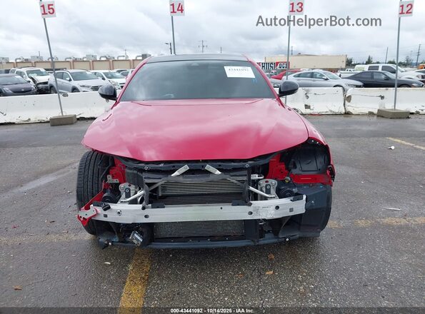 ZARFAMBN9P7669561 2023 ALFA ROMEO GIULIA Red Вид задньої частини салону