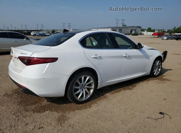 ZARFANAN7L7633675 2020 ALFA ROMEO GIULIA Белый Задняя правая четверть