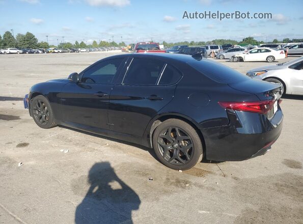 ZARFANAN7M7644550 2021 ALFA ROMEO GIULIA Black Trasero izquierdo