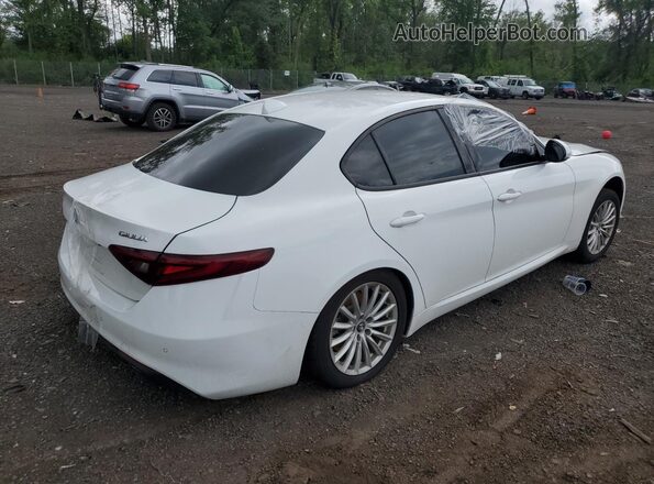 ZARFANANXN7652918 2022 ALFA ROMEO GIULIA White Задня права чверть