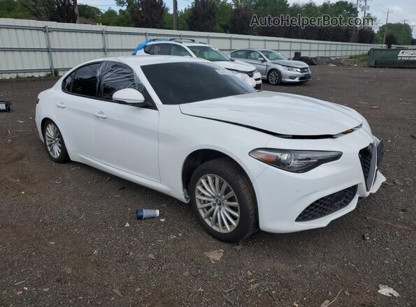 ZARFANANXN7652918 2022 ALFA ROMEO GIULIA White Передня права чверть
