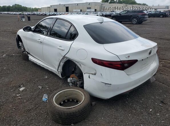 ZARFANANXN7652918 2022 ALFA ROMEO GIULIA White Задня ліва чверть