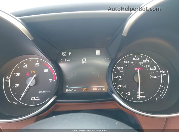 ZARFANBN2L7629791 2020 ALFA ROMEO GIULIA Green Vista de los asientos traseros