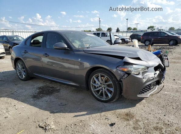 ZARFANBN4N7655165 2022 ALFA ROMEO GIULIA Серый Передняя правая четверть
