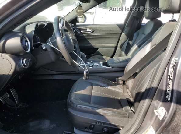 ZARFANBN4N7655165 2022 ALFA ROMEO GIULIA Серый Вид салона спереди