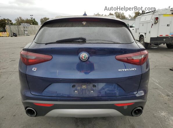 ZASFAKBN7J7B83604 2018 ALFA ROMEO STELVIO Blue 