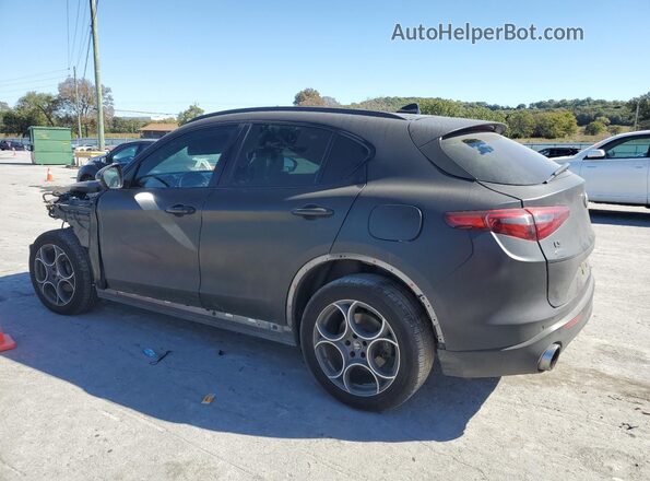 ZASFAKNN6J7B67258 2018 ALFA ROMEO STELVIO Black Rear left