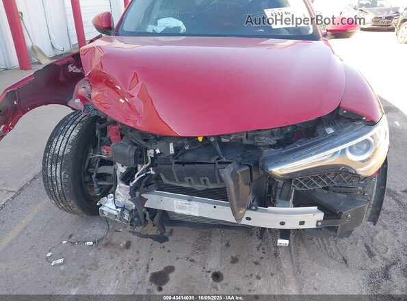 ZASFAKPN0J7C20890 2018 ALFA ROMEO STELVIO Красный Вид спереди