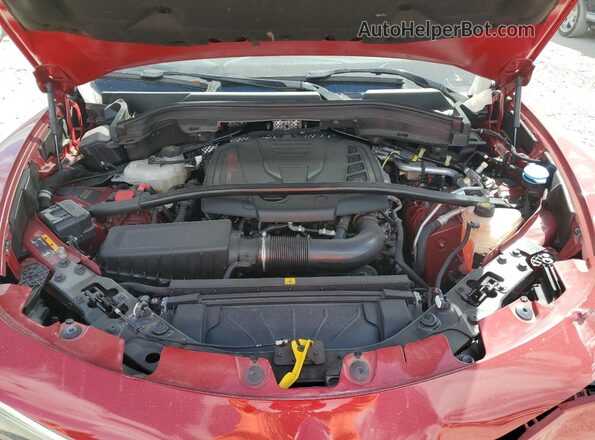 ZASPAJAN4M7C99993 2021 ALFA ROMEO STELVIO Red Вид підкапотного простору