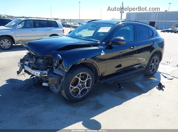 ZASPAJAN5M7D09270 2021 ALFA ROMEO STELVIO Black Front left