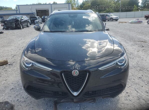 ZASPAKAN5M7C99068 2021 ALFA ROMEO STELVIO Черный Вид спереди