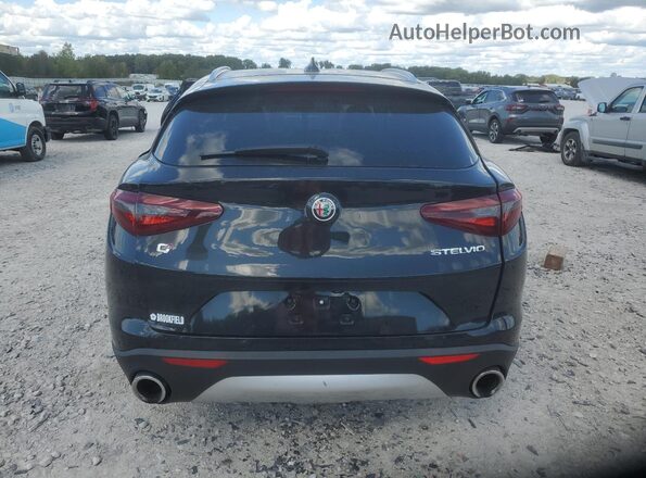 ZASPAKAN5M7C99068 2021 ALFA ROMEO STELVIO Черный Вид сзади
