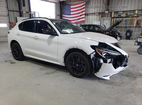ZASPAKBN1L7C89604 2020 ALFA ROMEO STELVIO White Przód prawy
