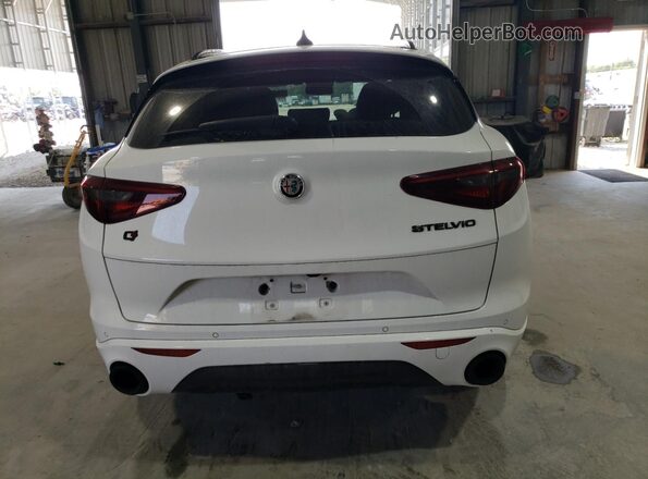 ZASPAKBN1L7C89604 2020 ALFA ROMEO STELVIO White Widok z tyłu