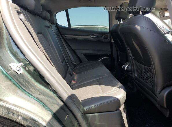 ZASPAKBN1M7D03986 2021 ALFA ROMEO STELVIO Green Rear interior view