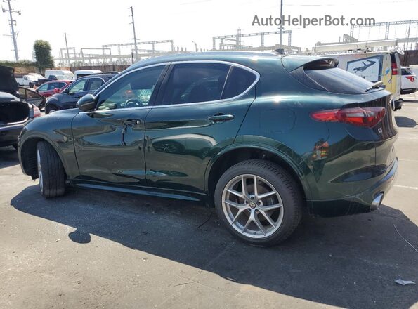 ZASPAKBN1M7D03986 2021 ALFA ROMEO STELVIO Green Rear left
