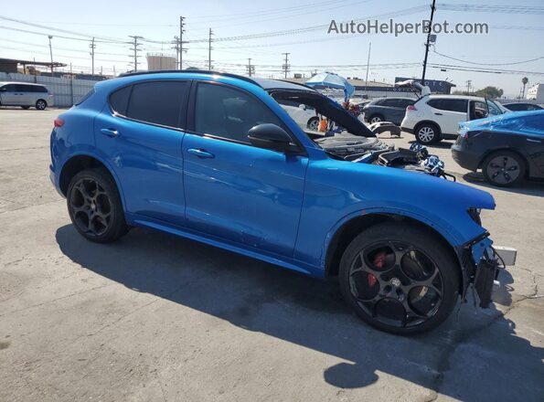 ZASPAKBN4N7D37275 2022 ALFA ROMEO STELVIO Blue წინა მარჯვენა