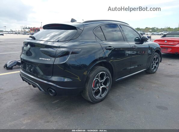 ZASPAKBN4R7D70881 2024 ALFA ROMEO STELVIO Black უკანა მარჯვენა