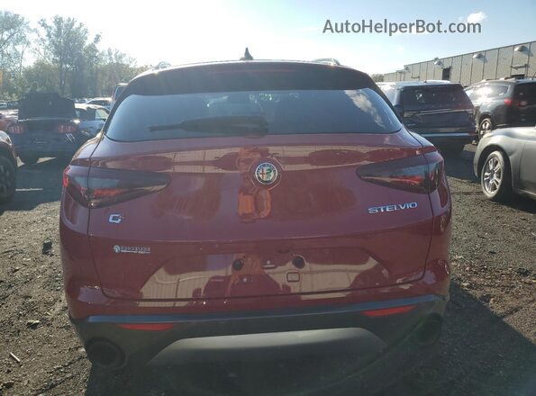 ZASPAKBN5N7D29119 2022 ALFA ROMEO STELVIO Red Vista trasera