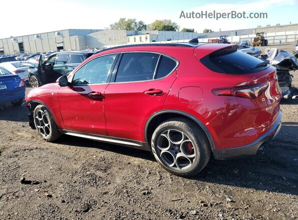 ZASPAKBN5N7D29119 2022 ALFA ROMEO STELVIO Red Trasero izquierdo